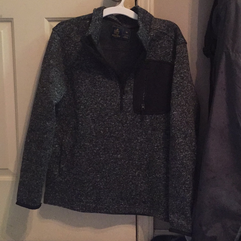 Rugby sweater coat